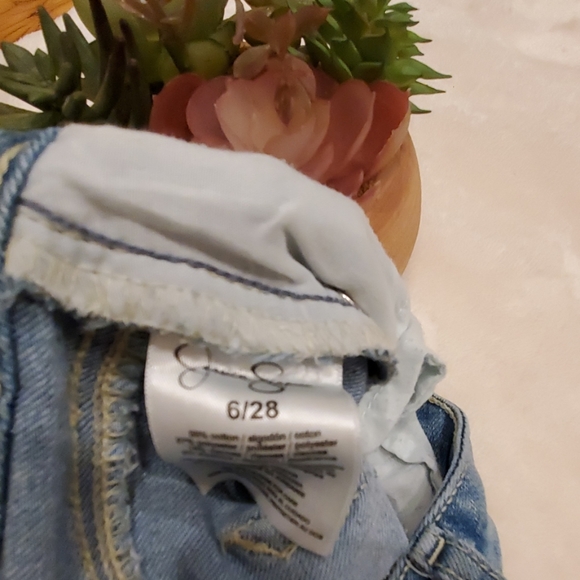 Jessica Simpson Rolled Crop Skinny Jeans - Picture 4 of 6